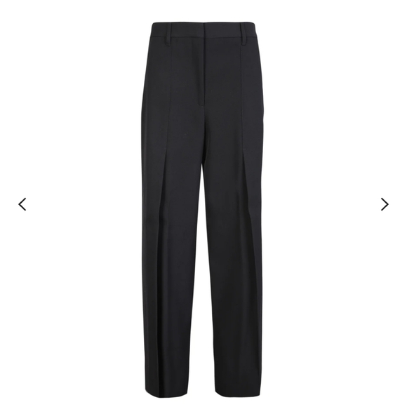 NEW Burberry Slit-Detailed Tailored Trousers, Black, Sz US 2 - Picture 1 of 13